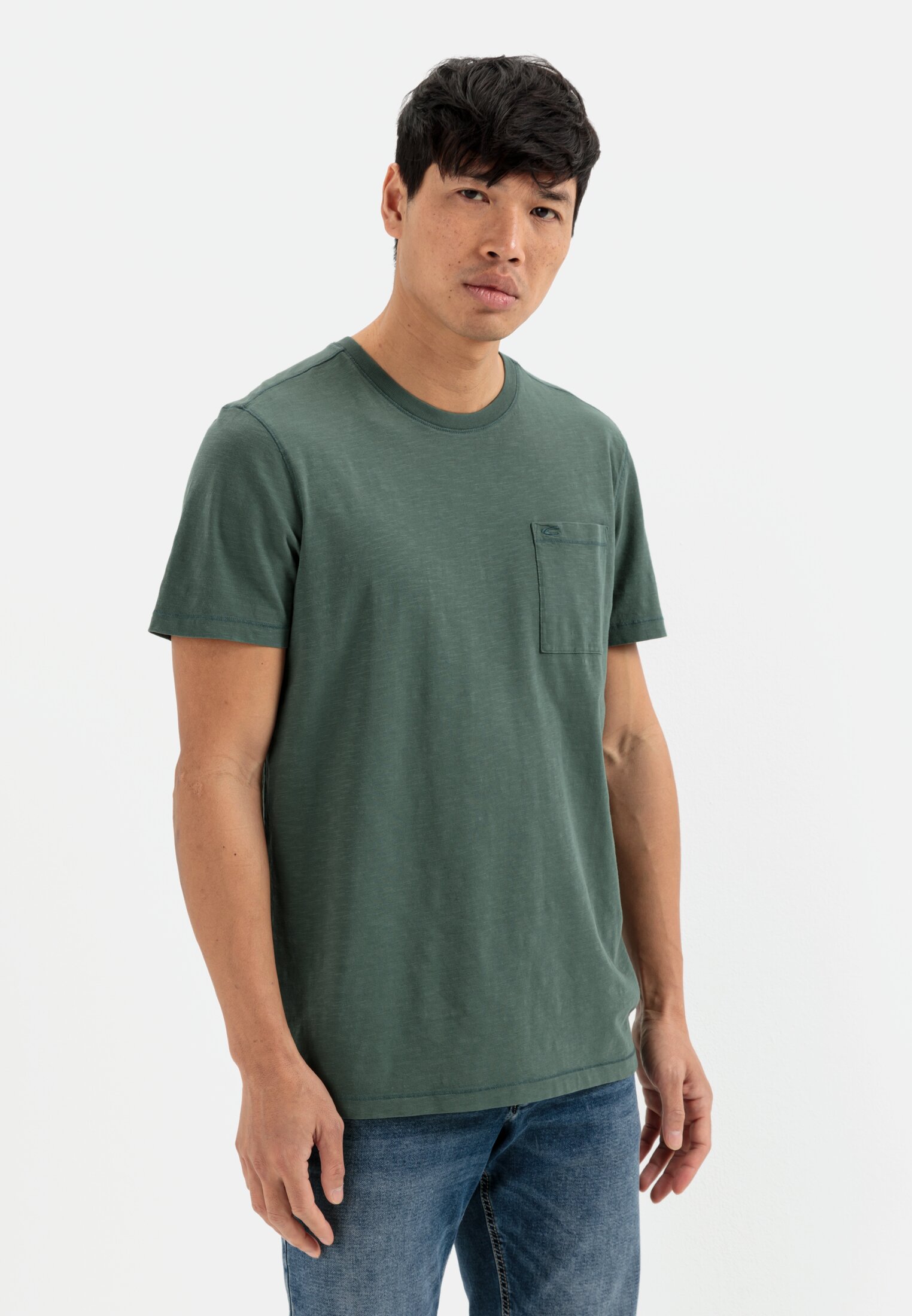 Camel Active Short-sleeved T-shirt in organic cotton