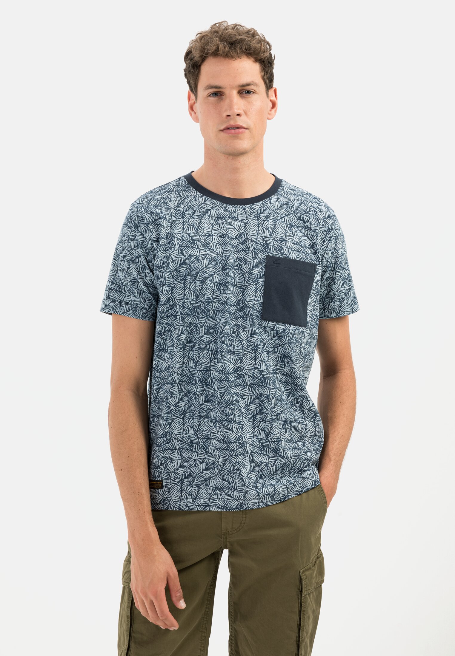 Camel Active T-shirt with allover-print