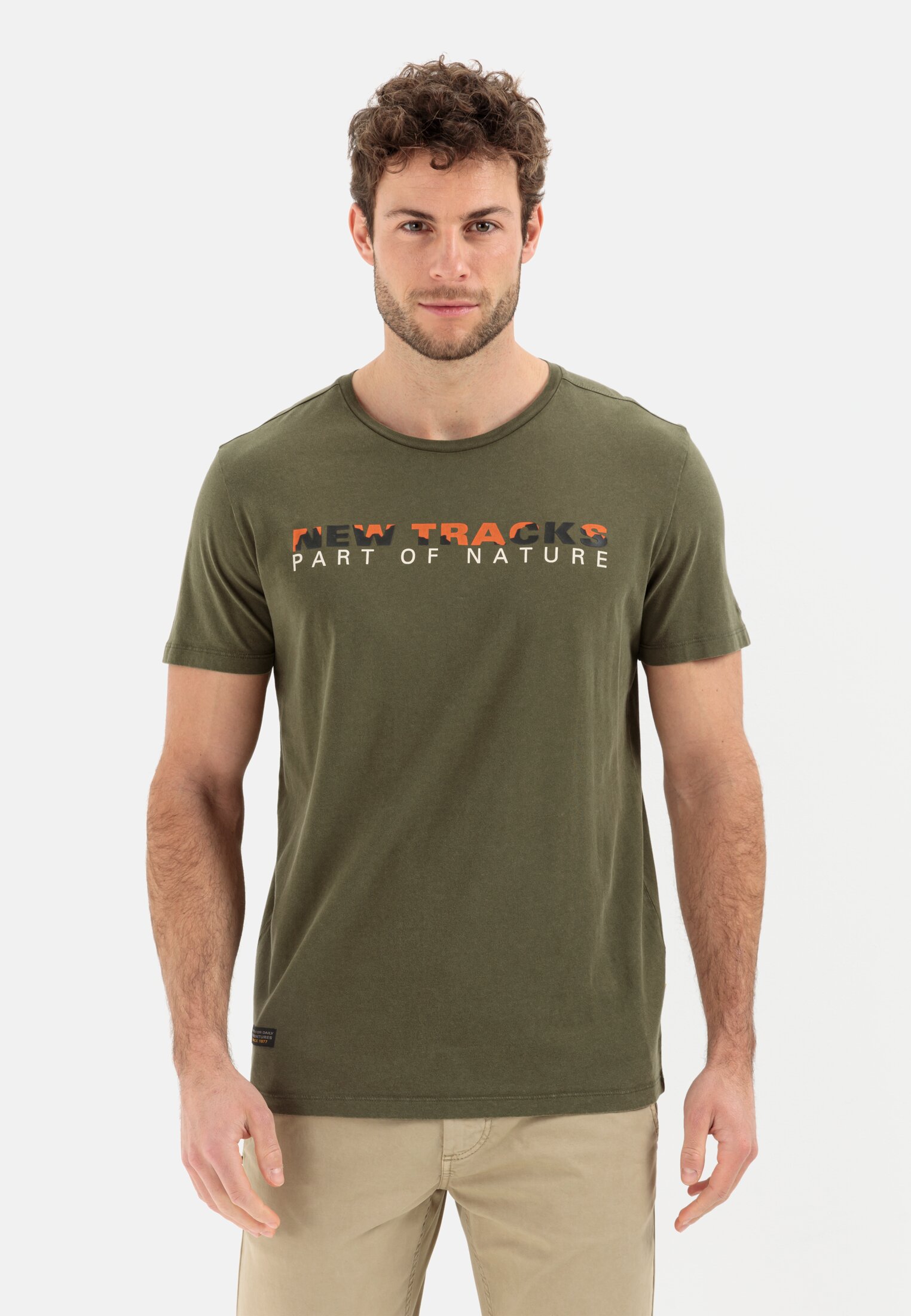 Camel Active Organic Cotton short sleeve T-Shirt