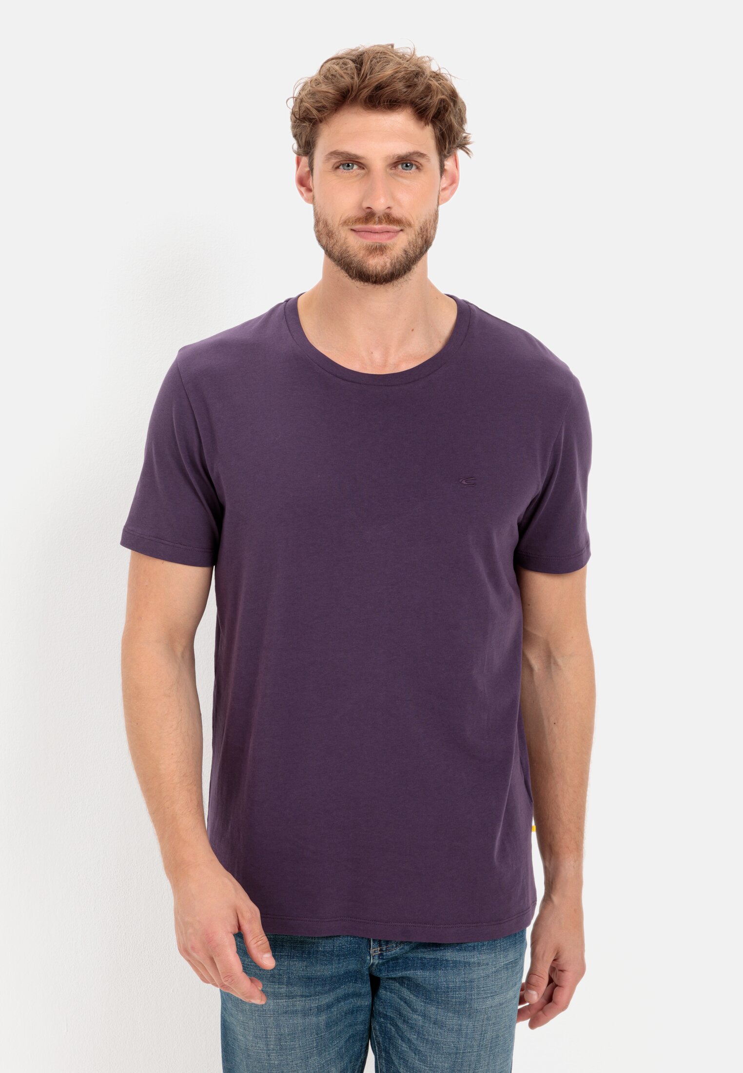 Camel Active Short sleeve T-shirt in Organic Cotton