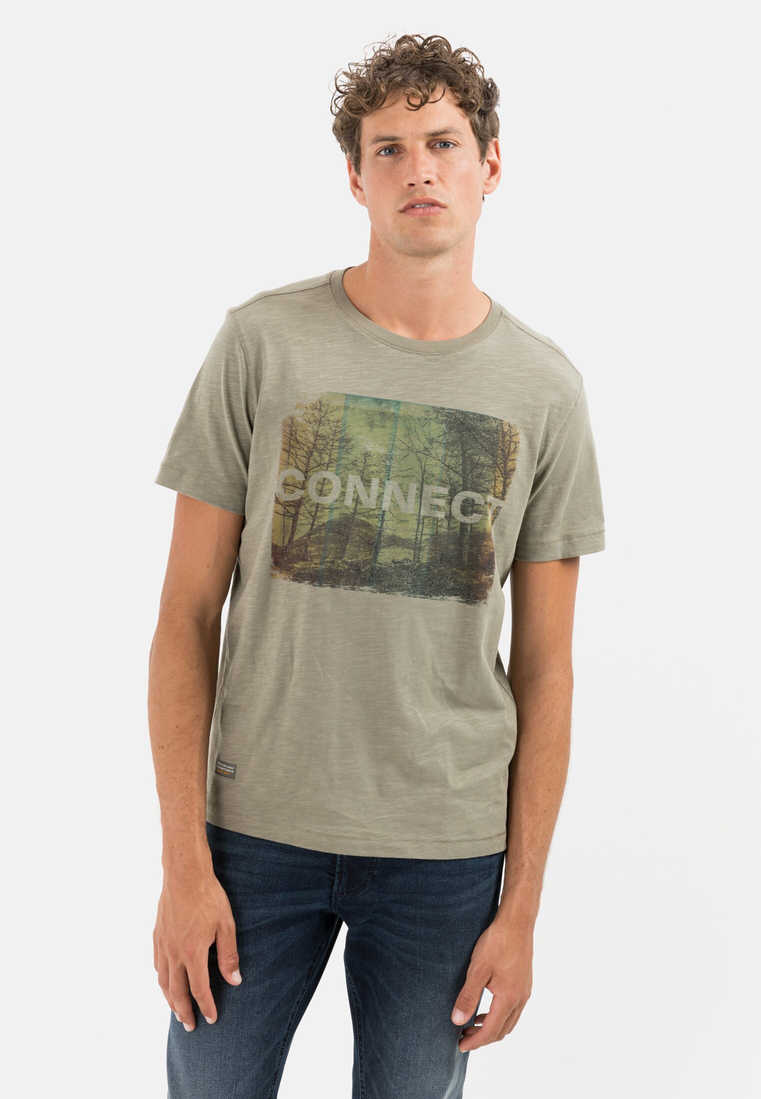 Camel Active Shortsleeve T-Shirt made from organic cotton