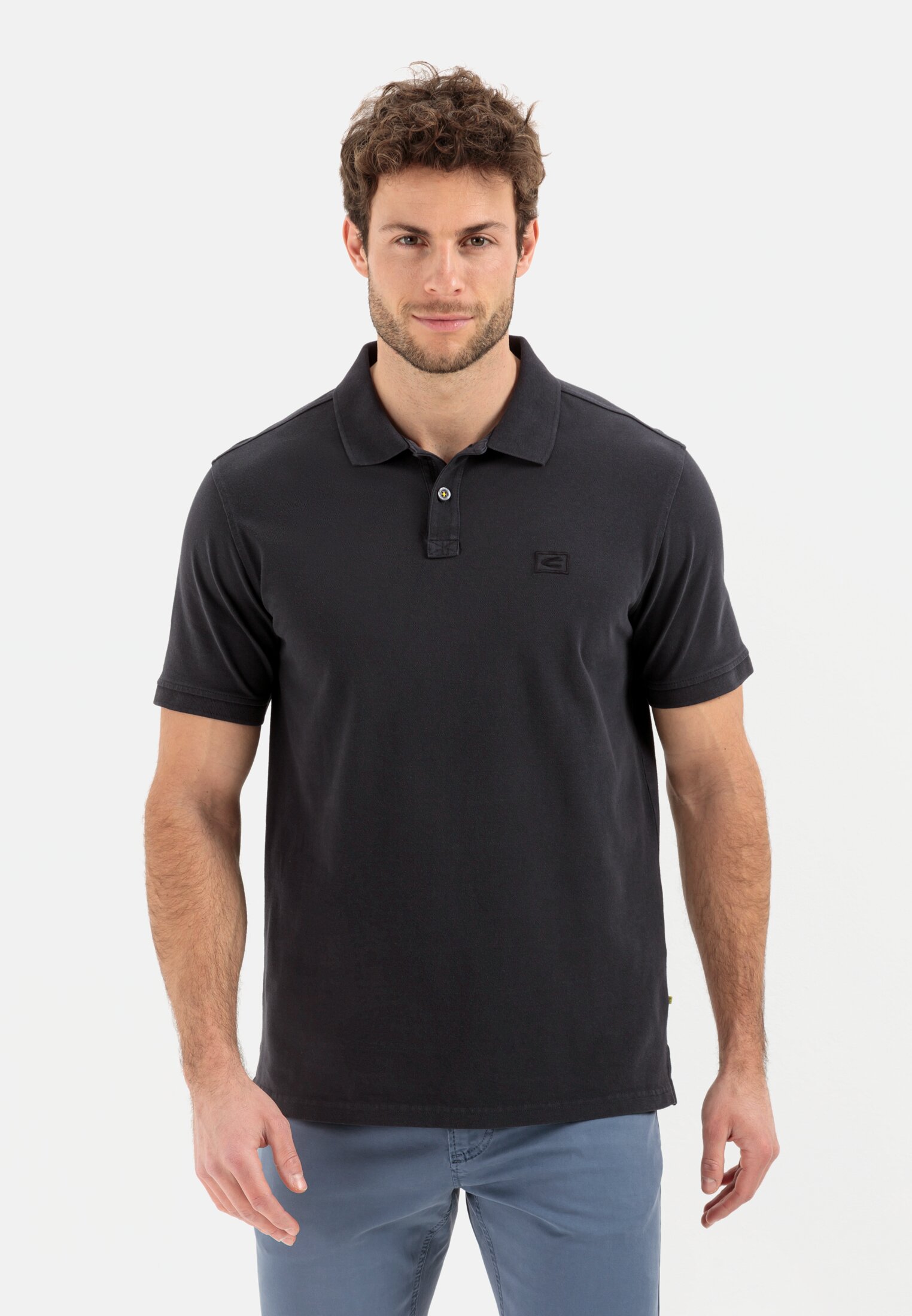 Camel Active Piqué polo shirt from pure cotton