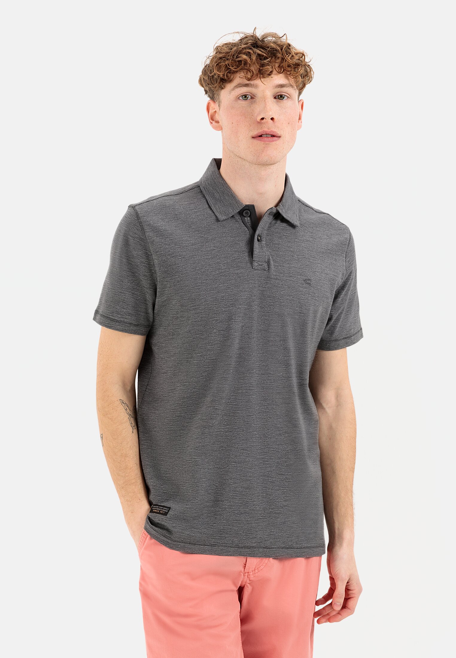 Camel Active Short sleeve polo shirt in regular fit