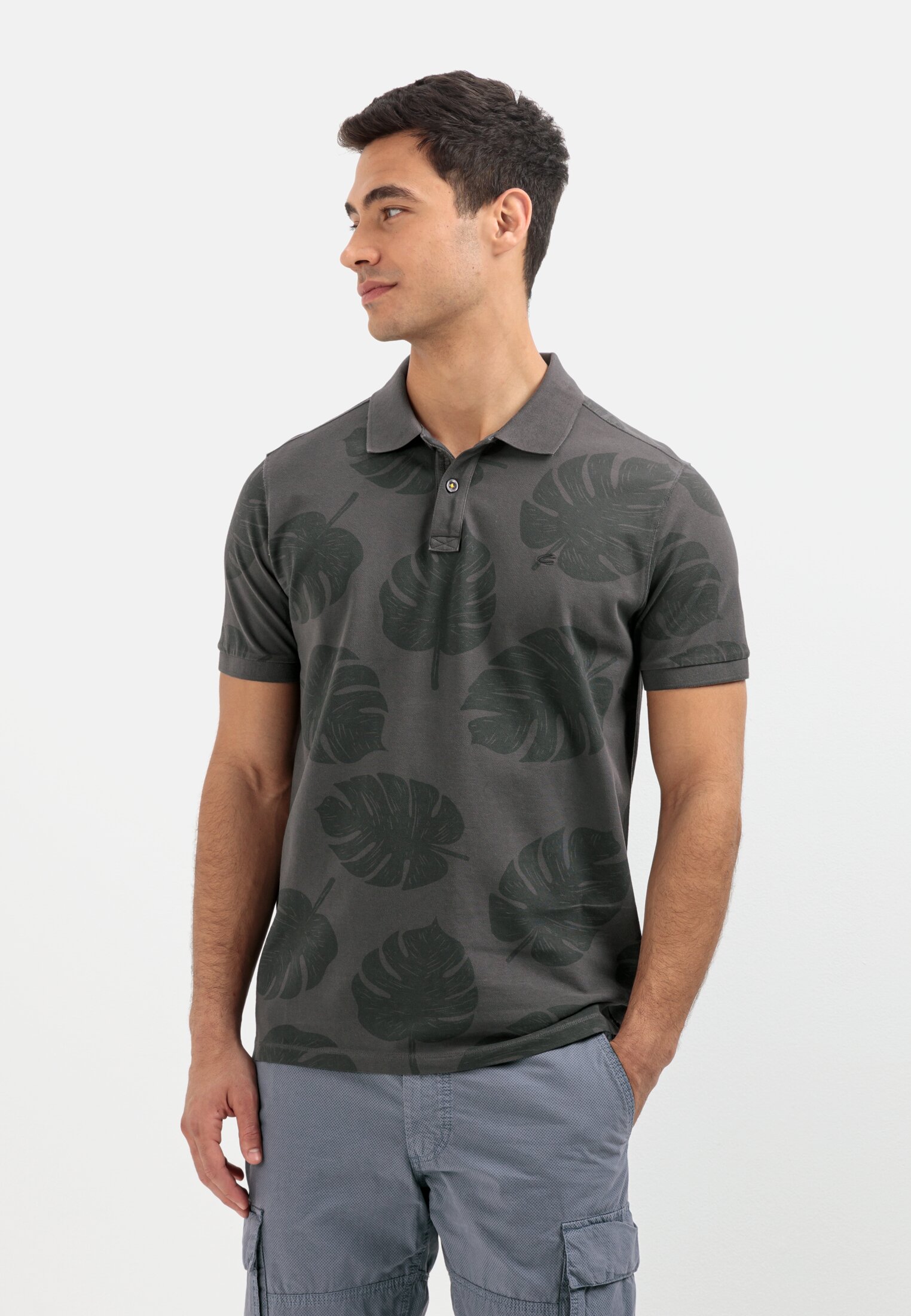 Camel Active Pure cotton piqué polo shirt