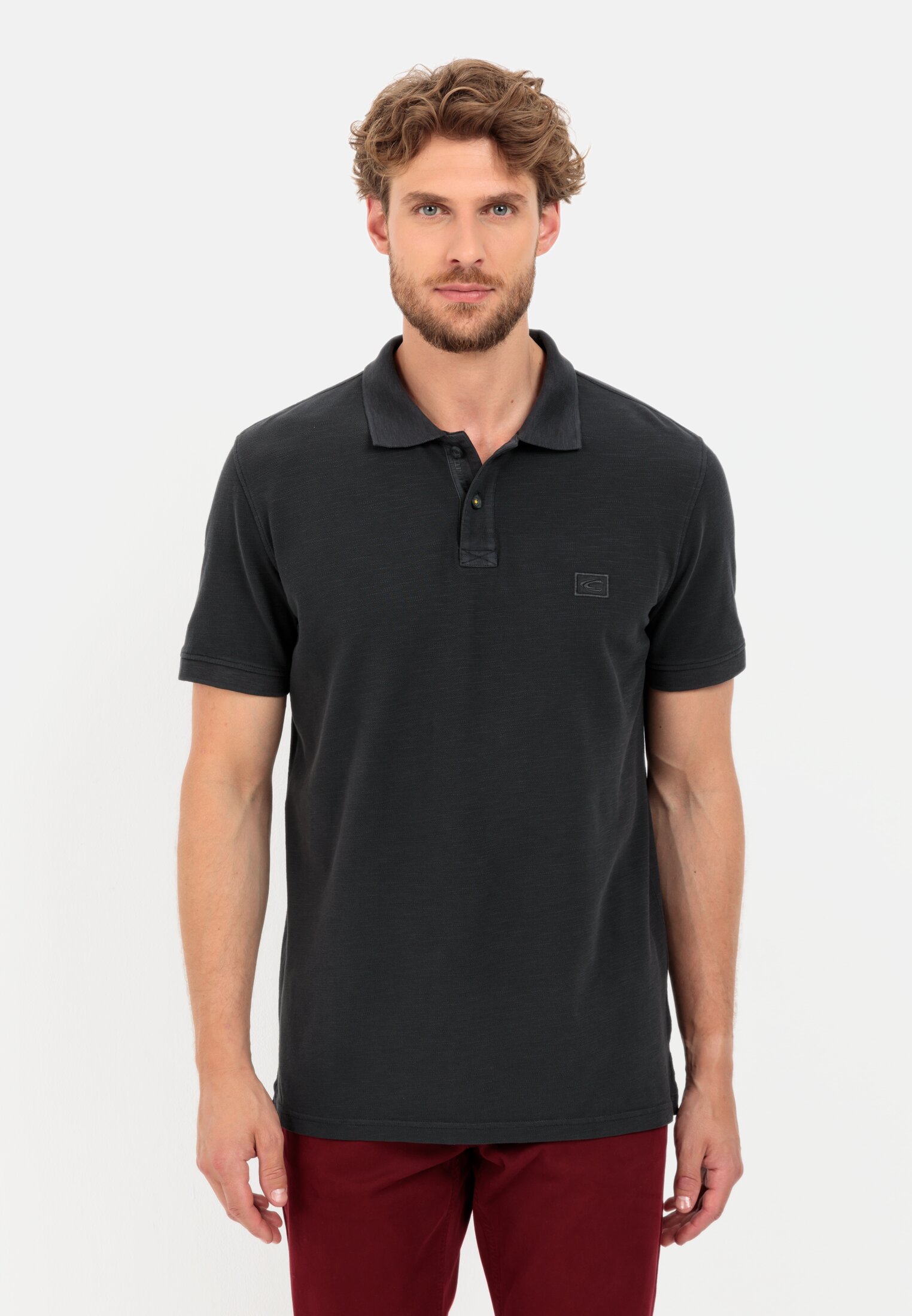 Camel Active Piqué polo shirt made from pure Cotton