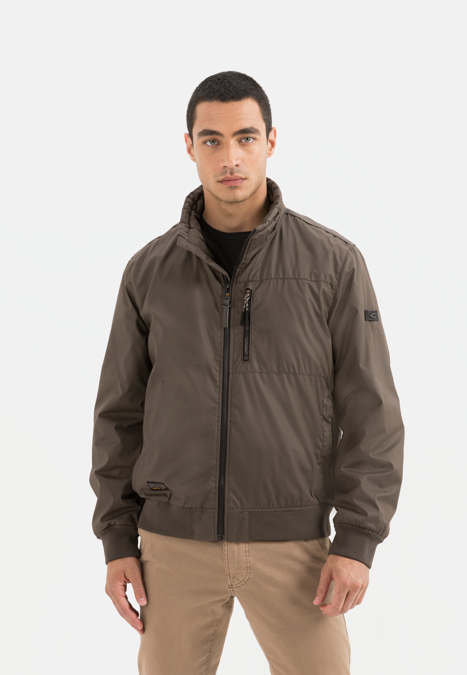 Camel Active Blouson with stand-up collar