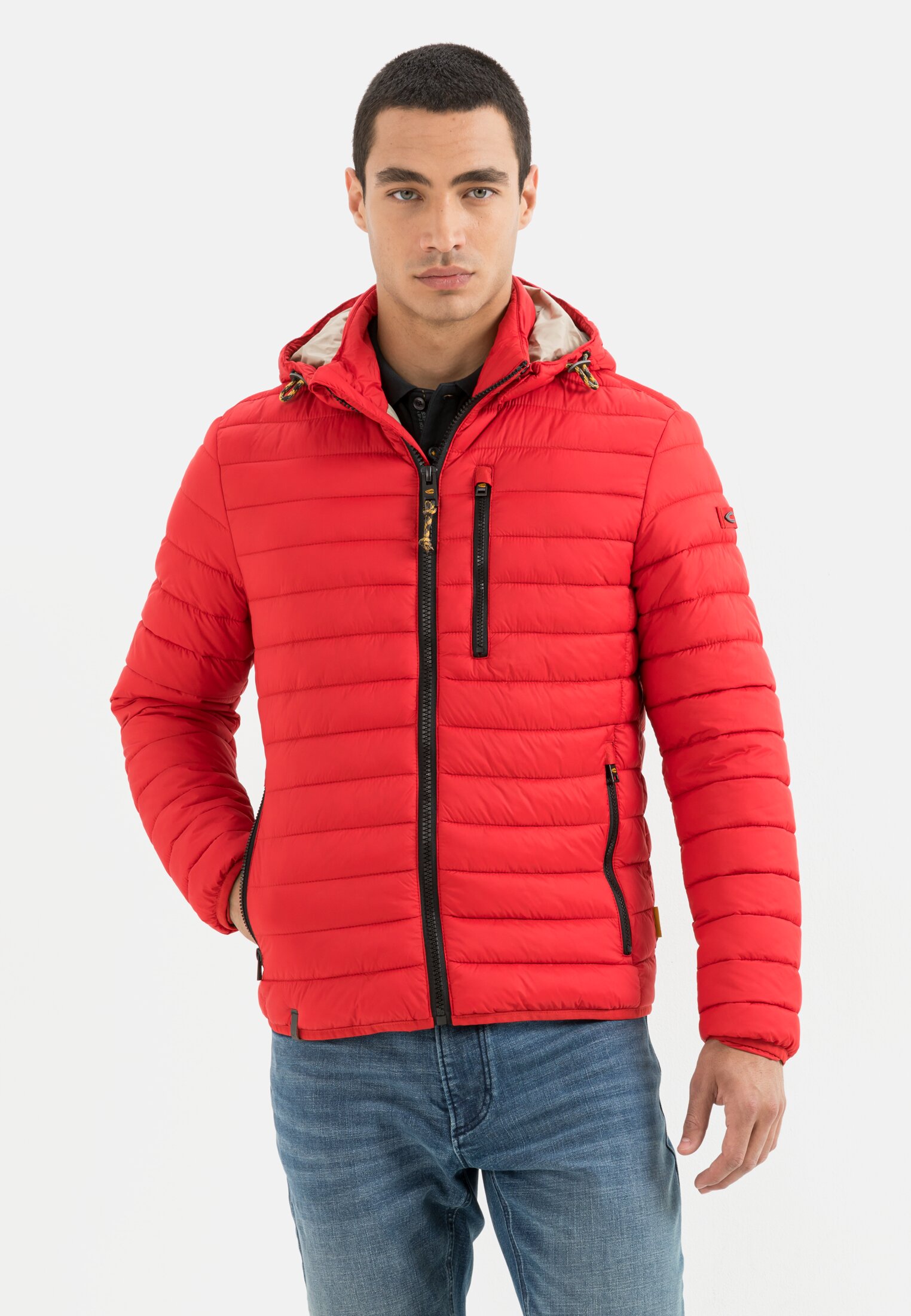 Camel Active Quilted blouson made of recycled nylon