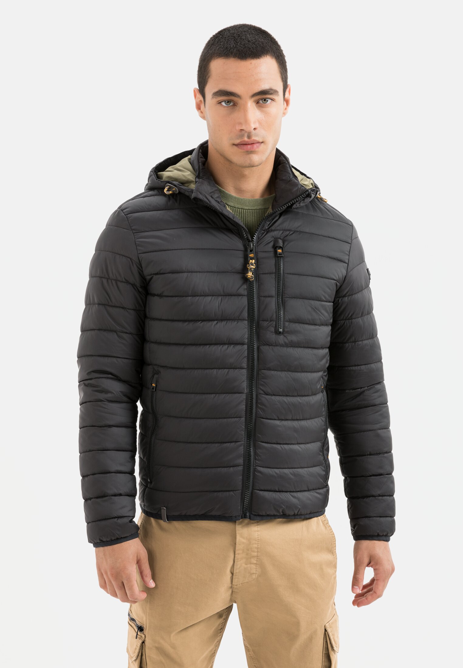 Camel Active Quilted blouson made of recycled nylon