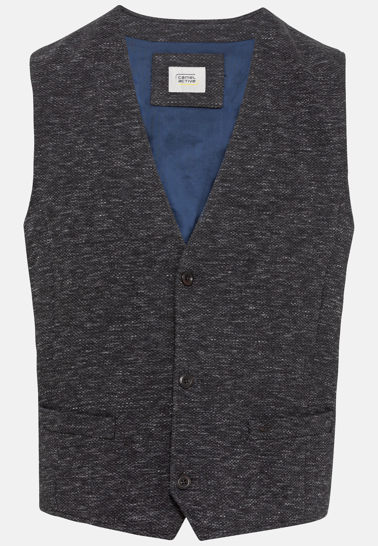 Camel Active Waistcoat in jersey structure