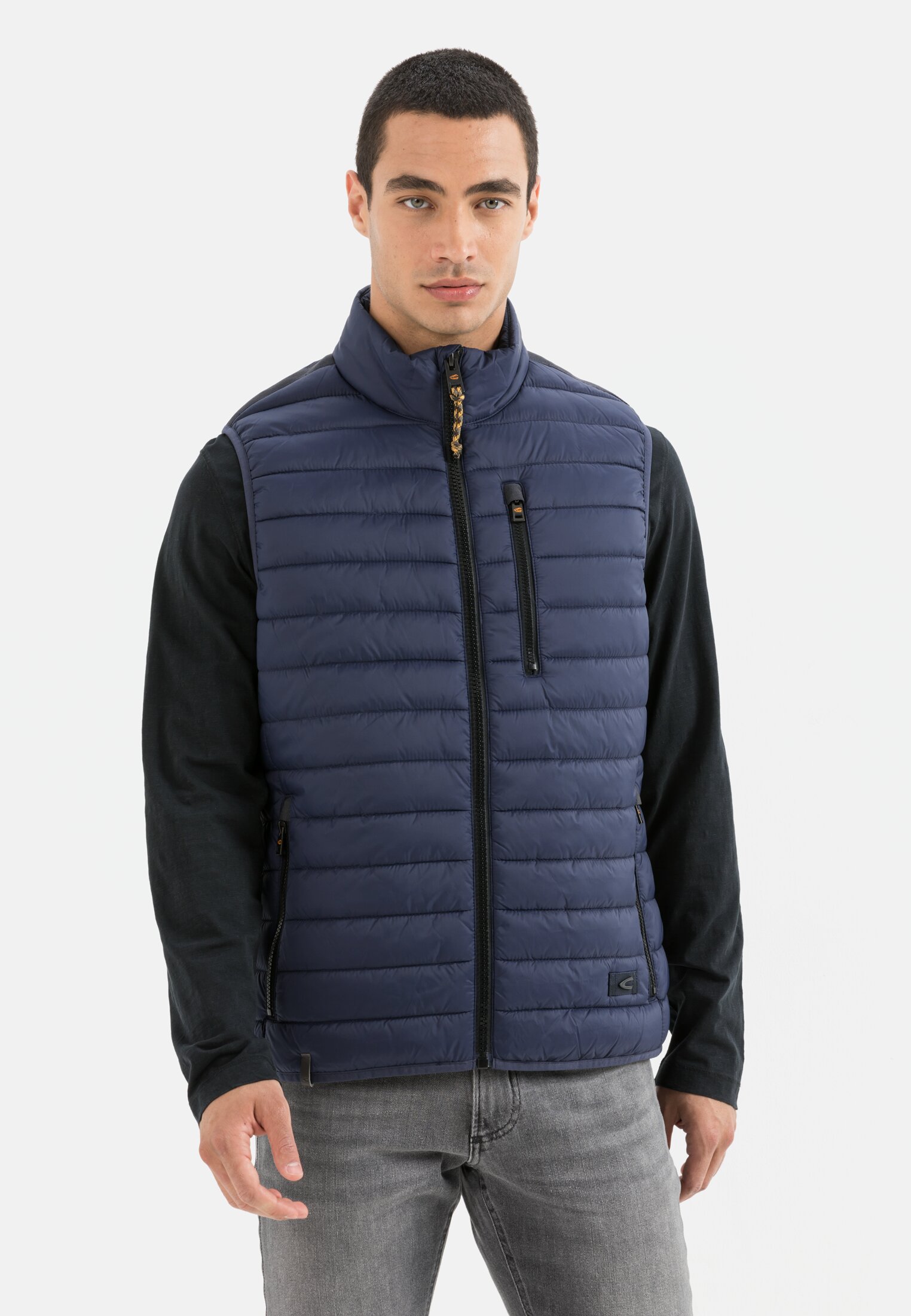 Camel Active Quilted vest made from recycled Polyester