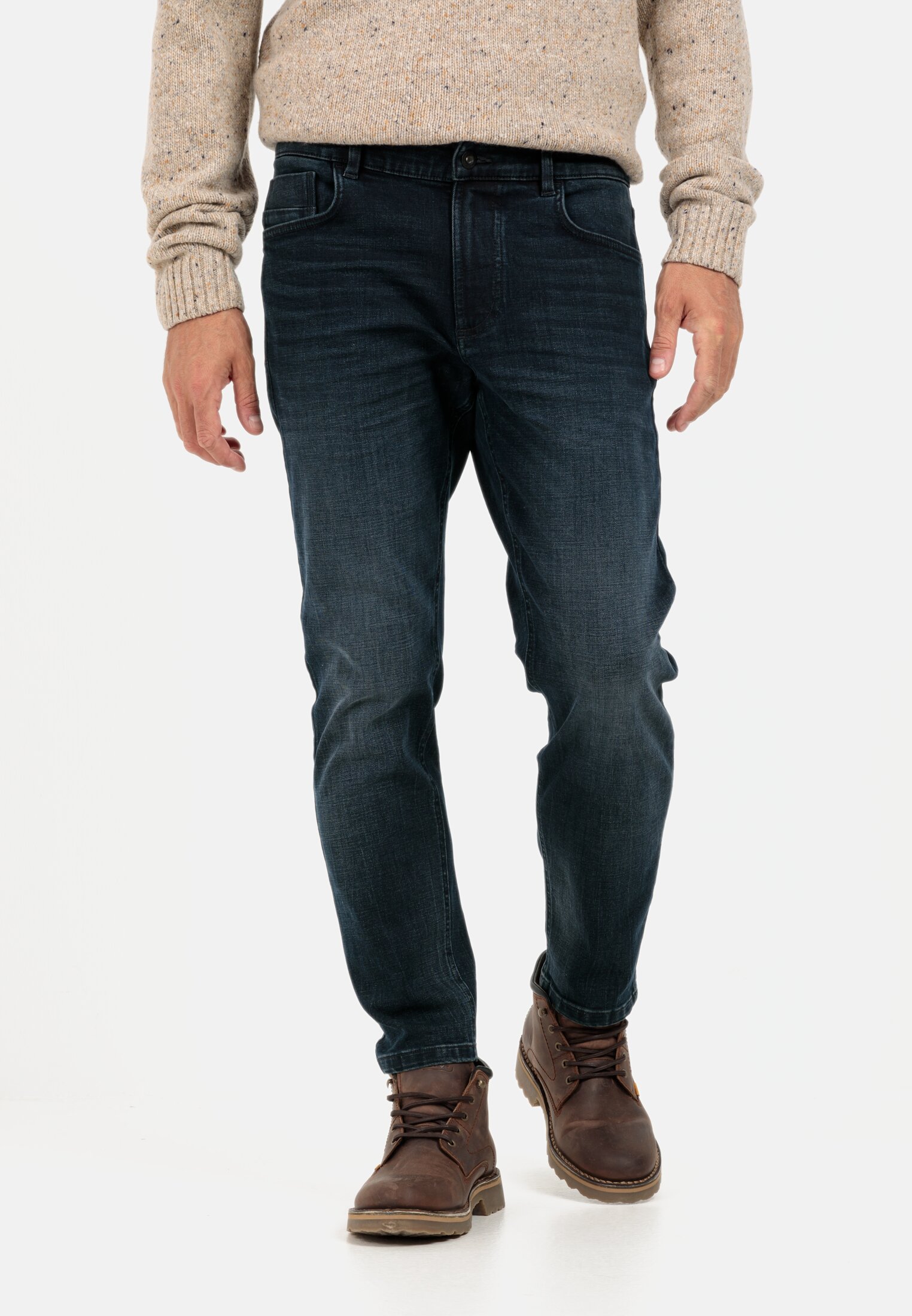 Camel Active Tapered Fit fleXXXactive? 5-Pocket Jeans