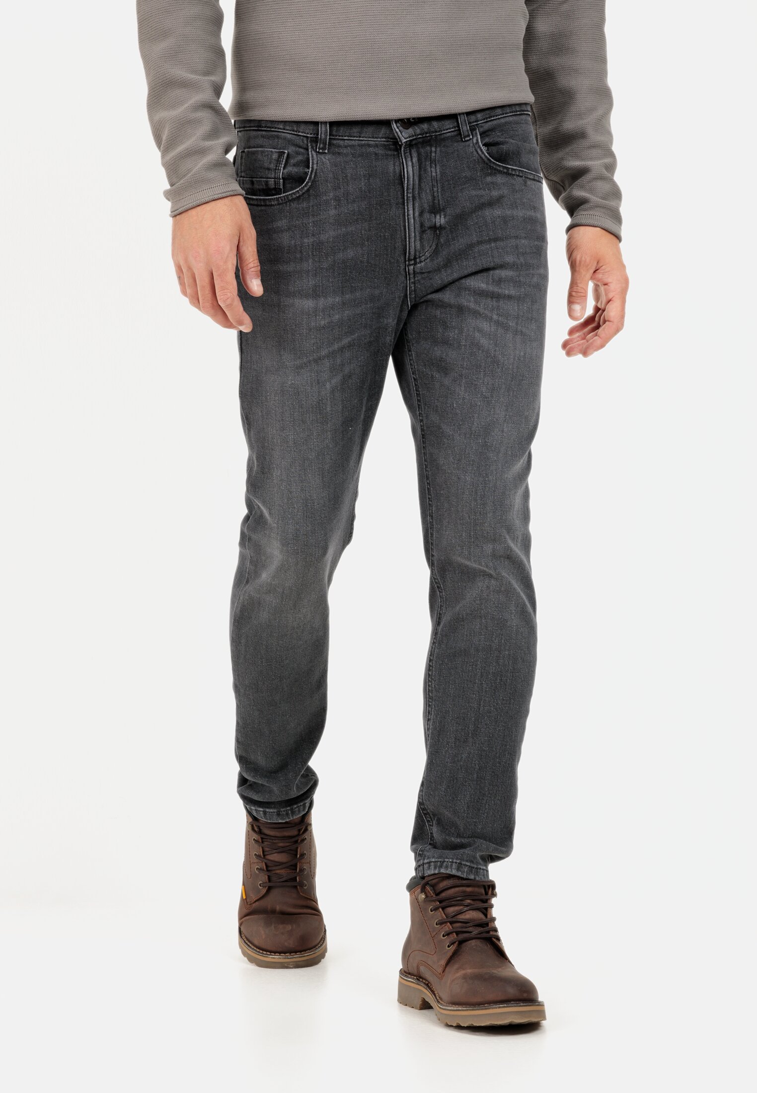 Camel Active Tapered Fit fleXXXactive? 5-Pocket Jeans