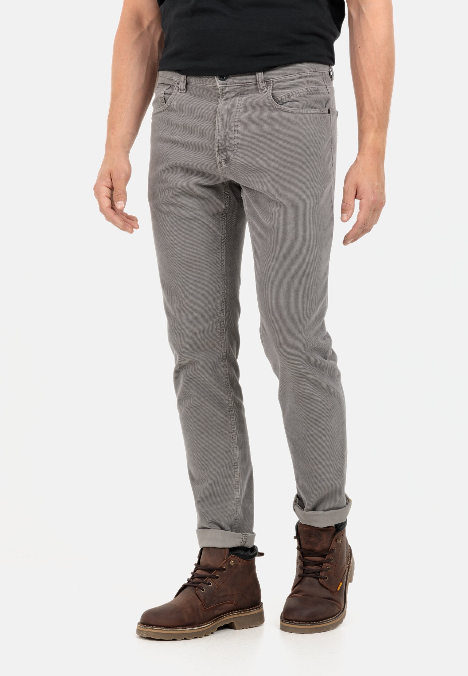 Camel Active Regular Fit 5-Pocket Corduroy Trousers