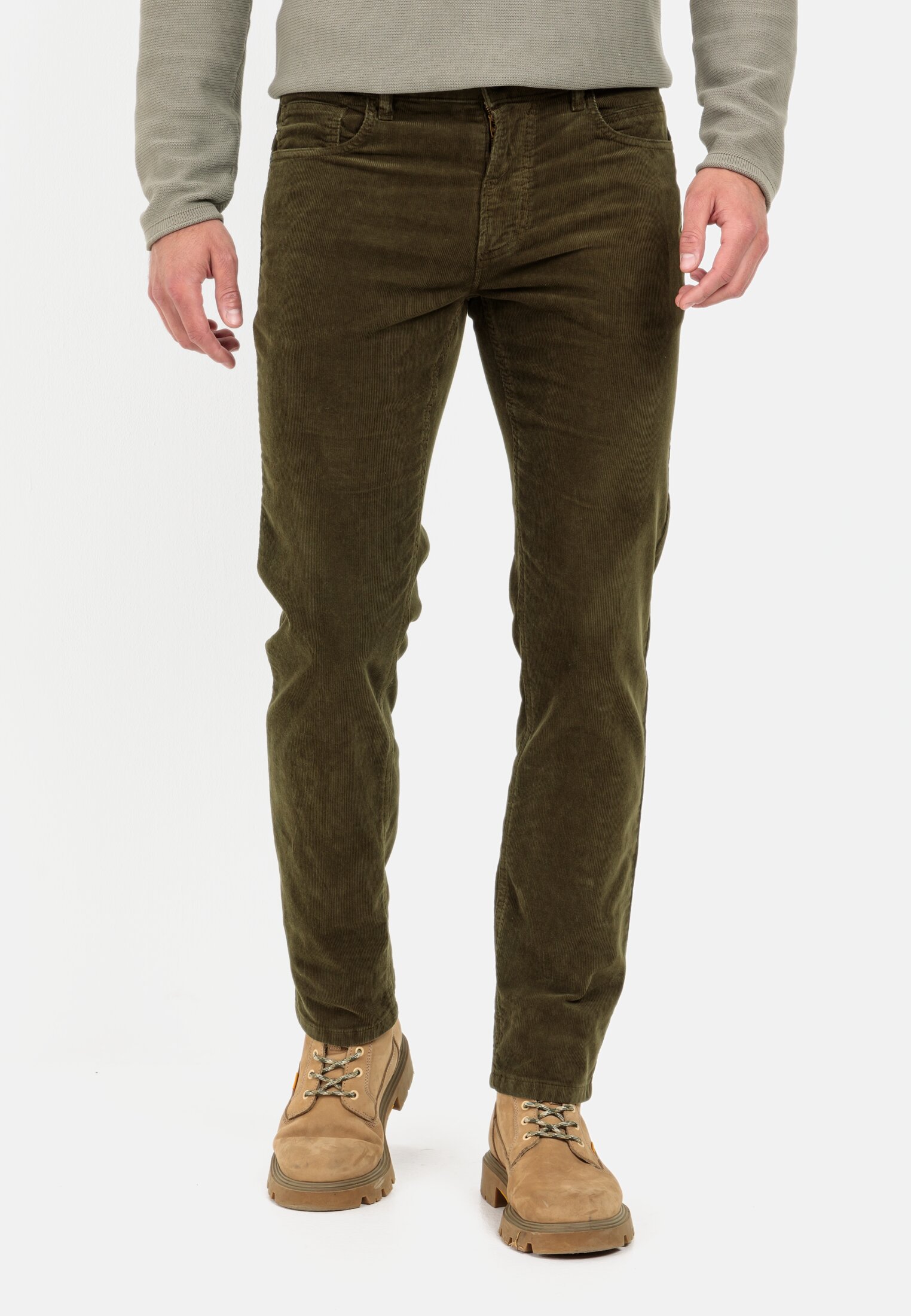 Camel Active Regular Fit 5-Pocket Corduroy Trousers