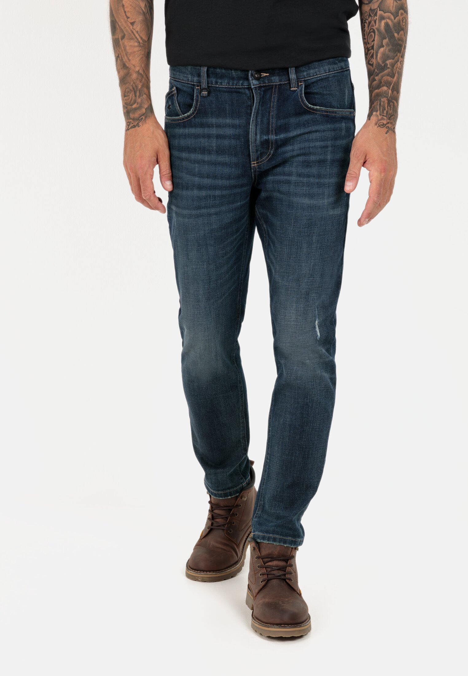 Camel Active Tapered Fit 5-Pocket Jeans