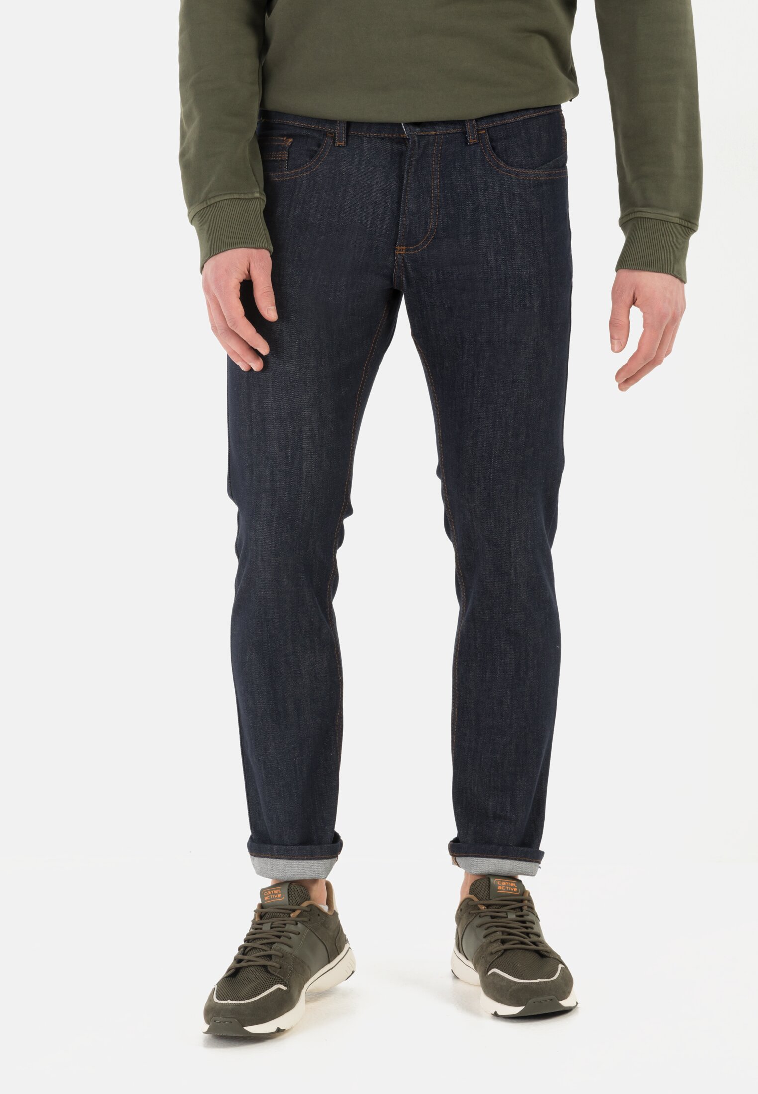 Camel Active Slim Fit Raw Denim