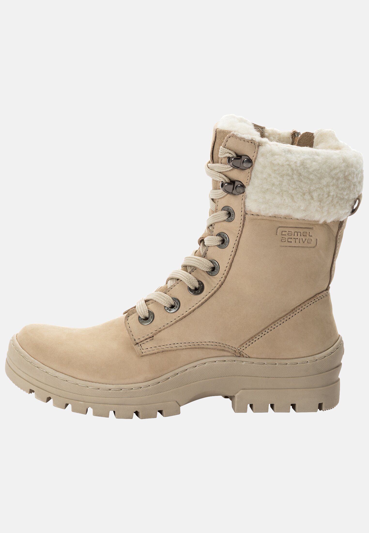 Camel Active Boots made from nubuck leather with warm wool lining